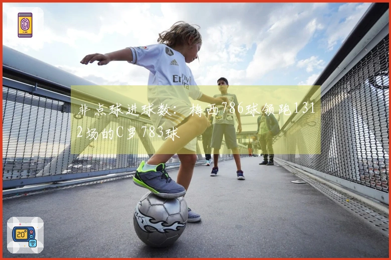 非点球进球数：梅西786球领跑1312场的C罗783球